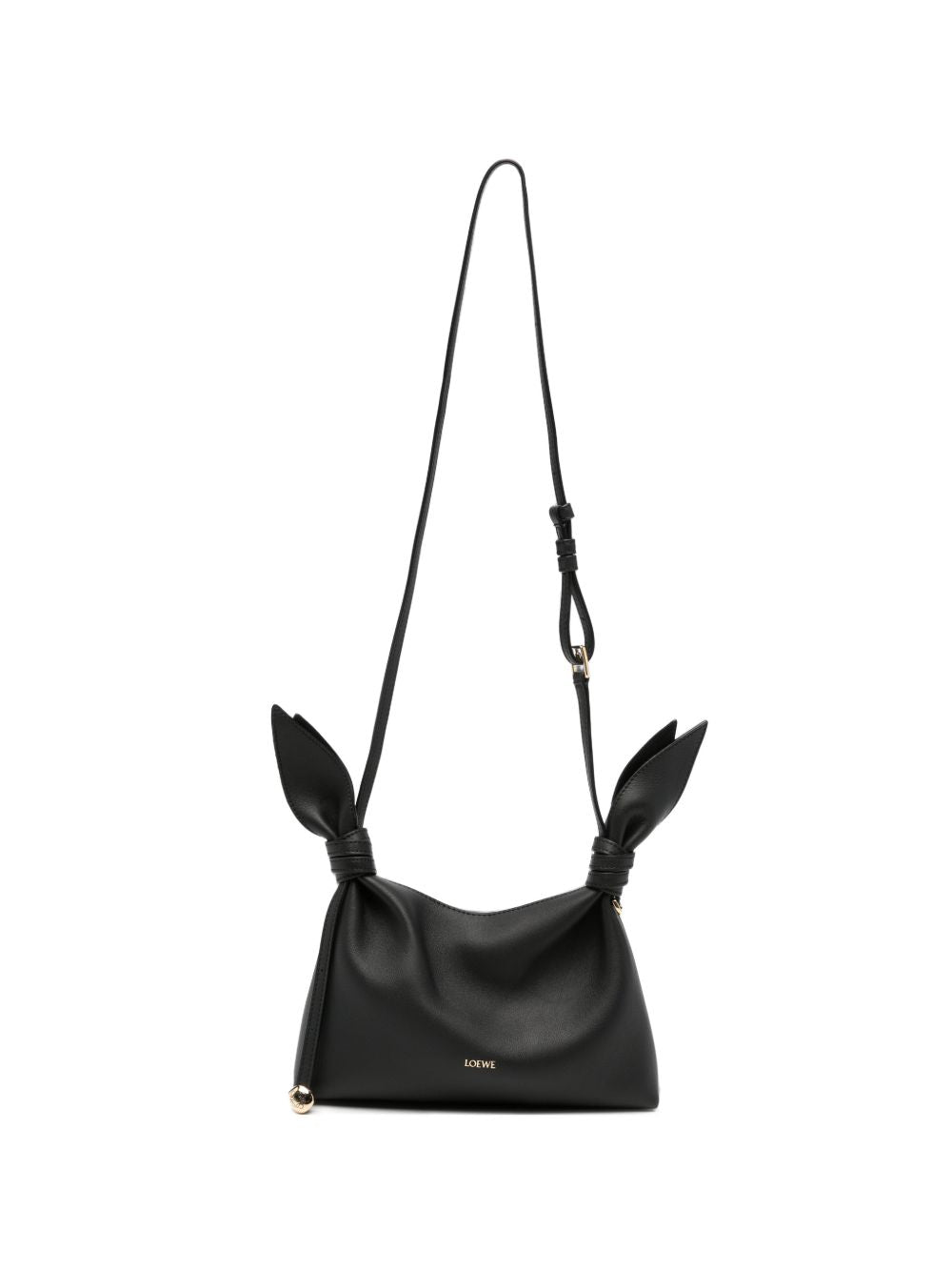 SCARF MINI LEATHER SHOULDER BAG