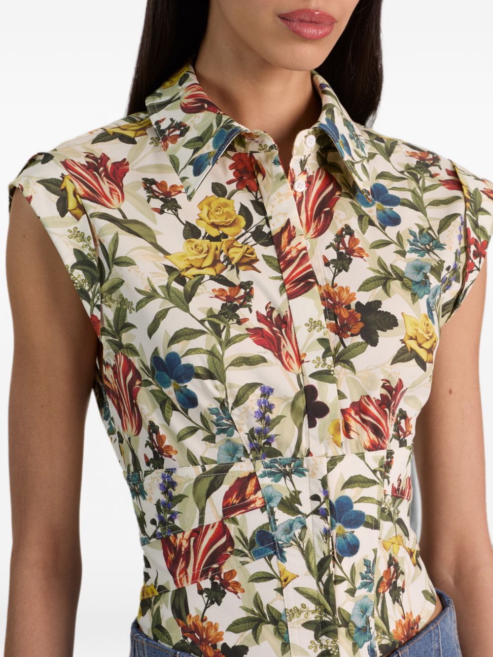 PRINTED COTTON SHIRT