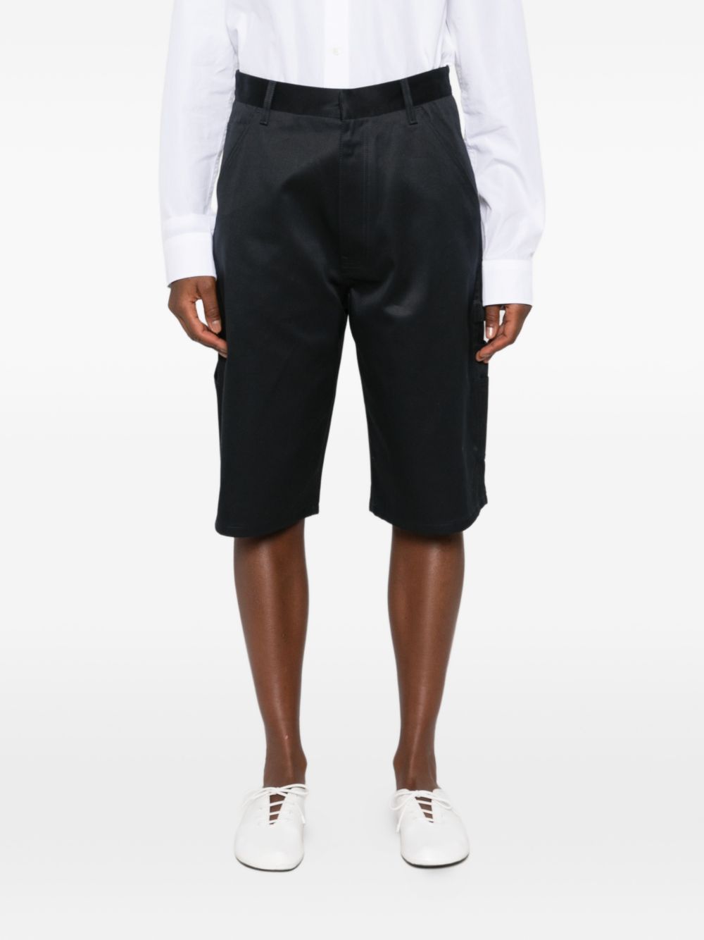 COTTON TAILORED SHORTS