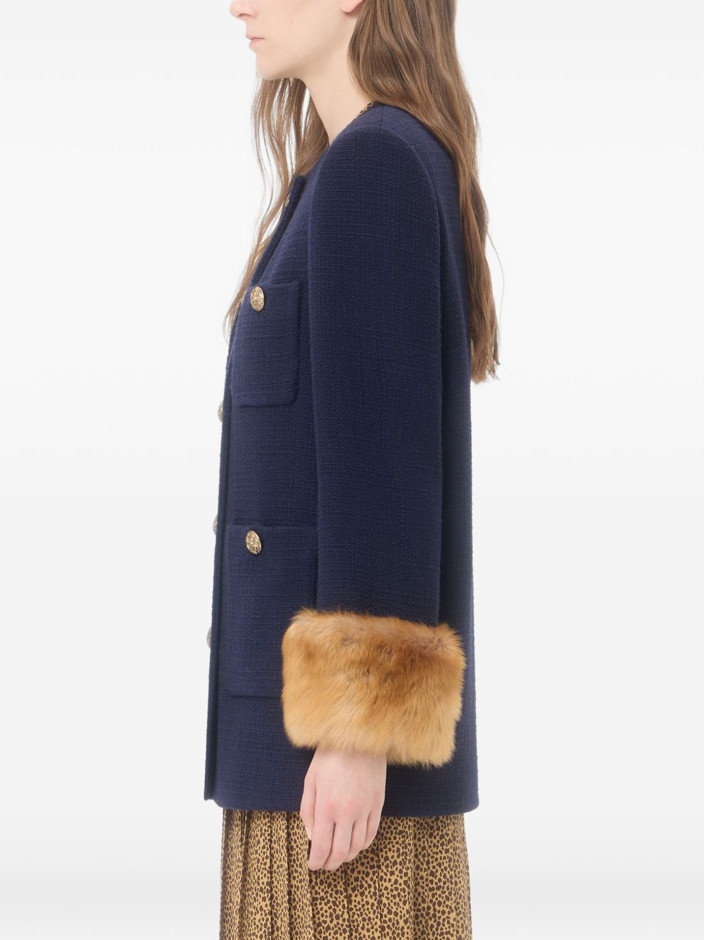 WOOL CABAN COAT