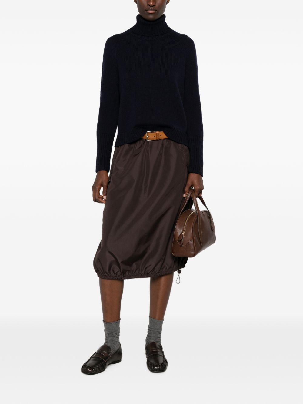 WOOL TURTLE-NECK SWEATER