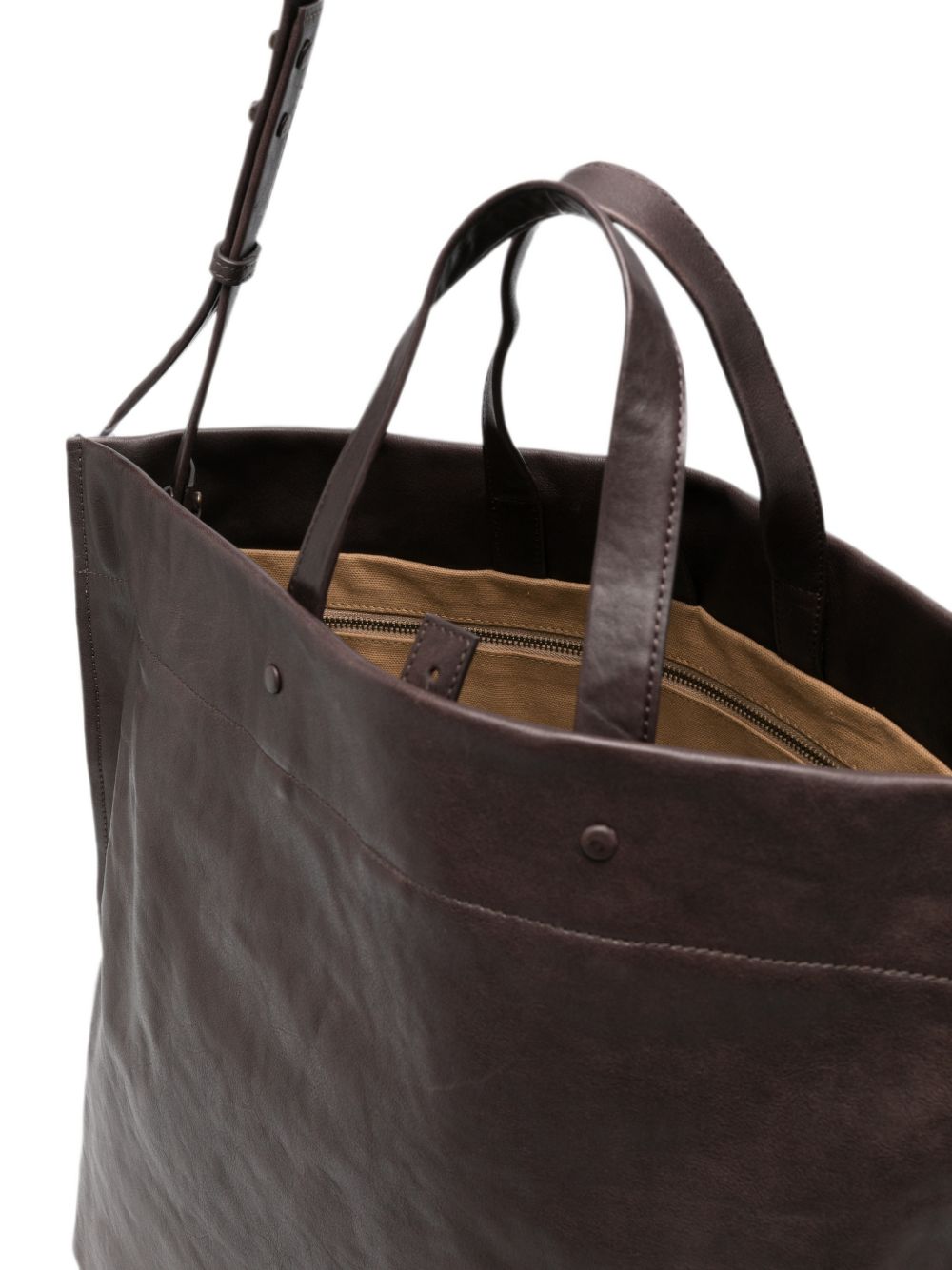 MATTI LEATHER TOTE BAG