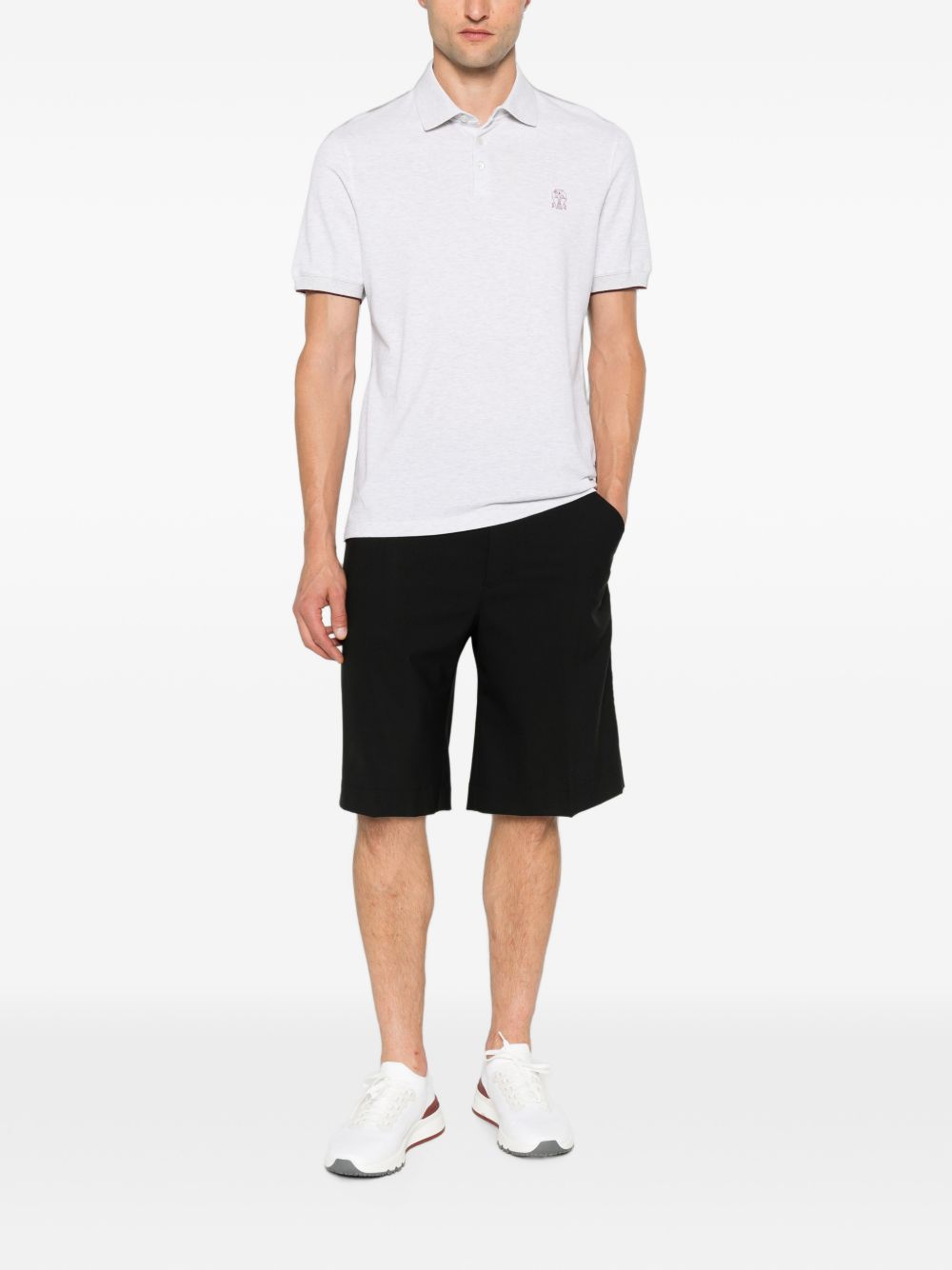 LOGO COTTON POLO SHIRT