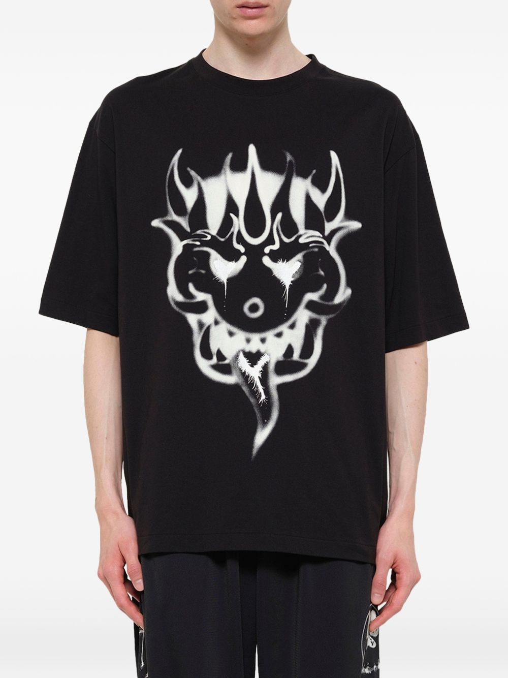 PRINTED COTTON T-SHIRT