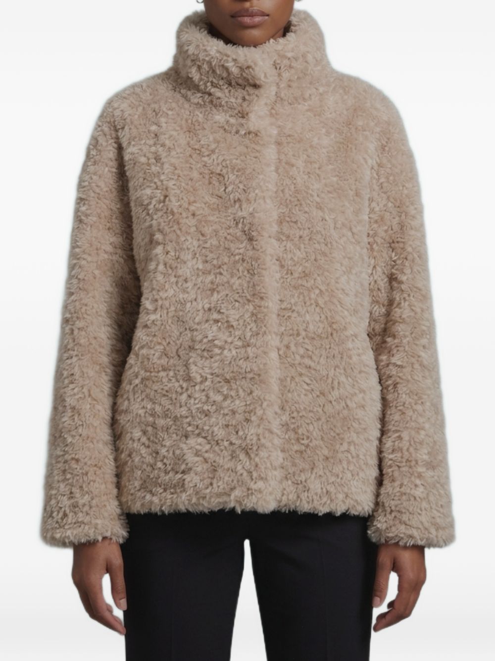 FAUX FUR SHORT COAT