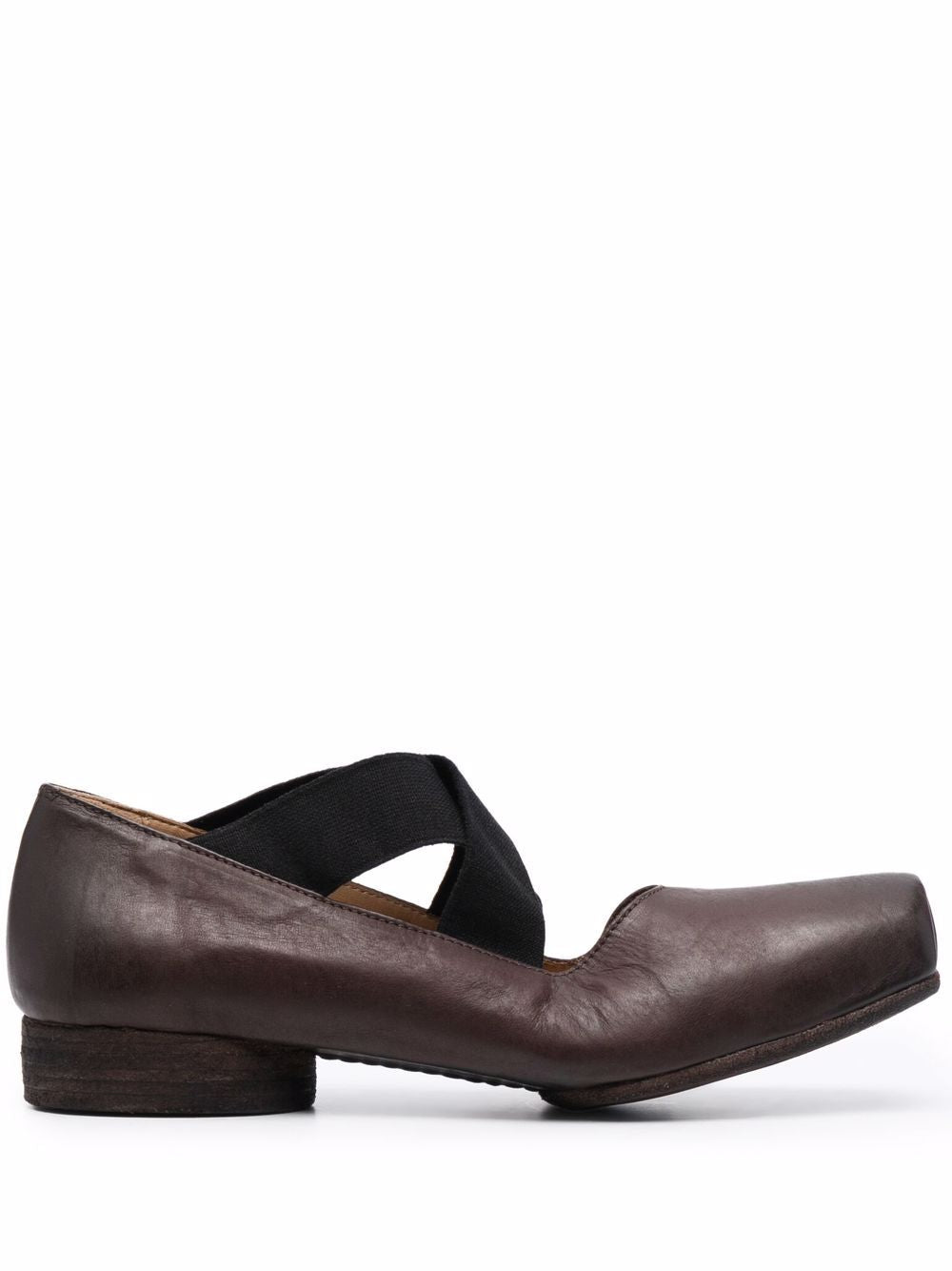 LEATHER BALLET FLATS