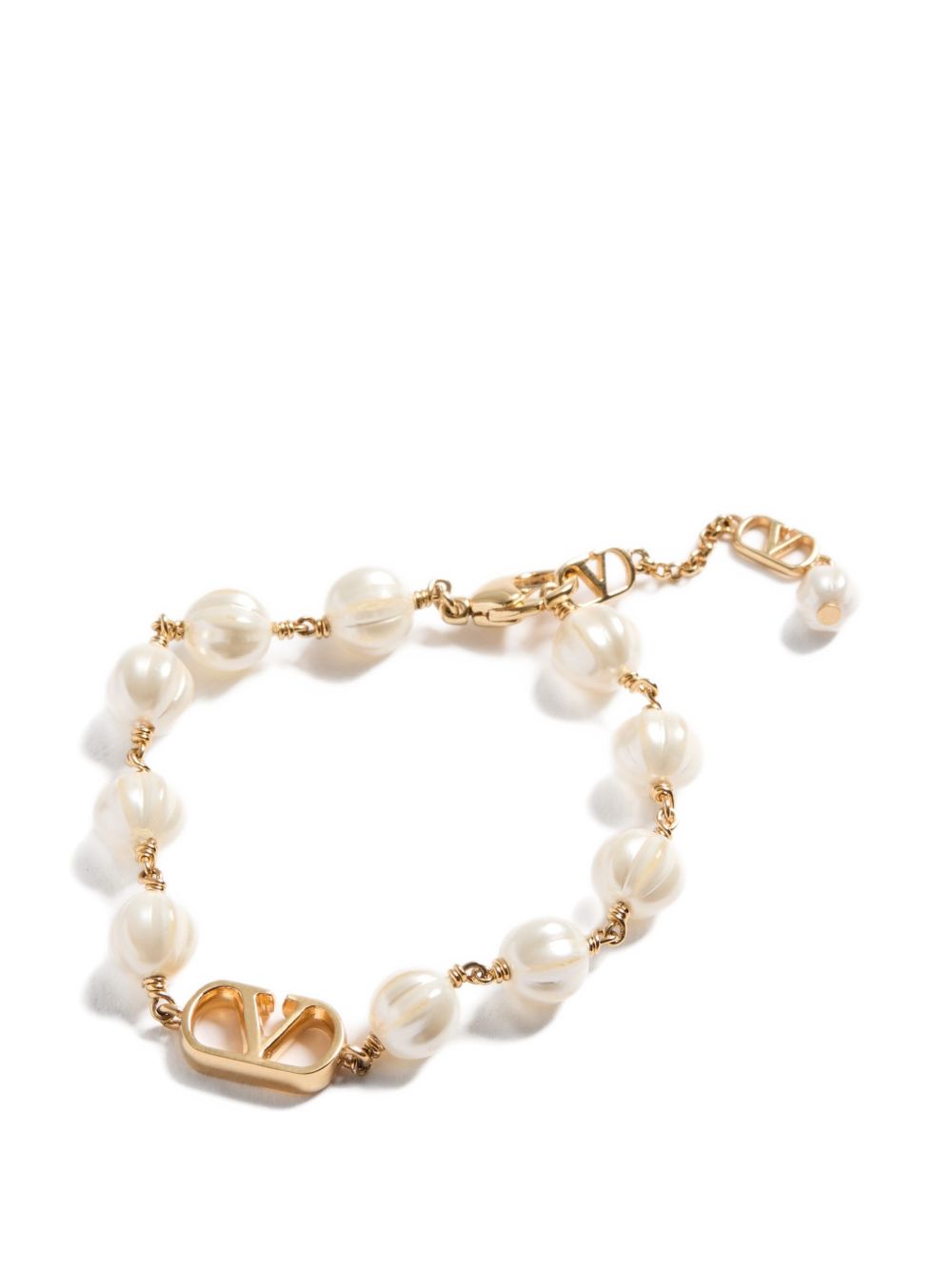 VLOGO SIGNATURE PEARL BRACELET