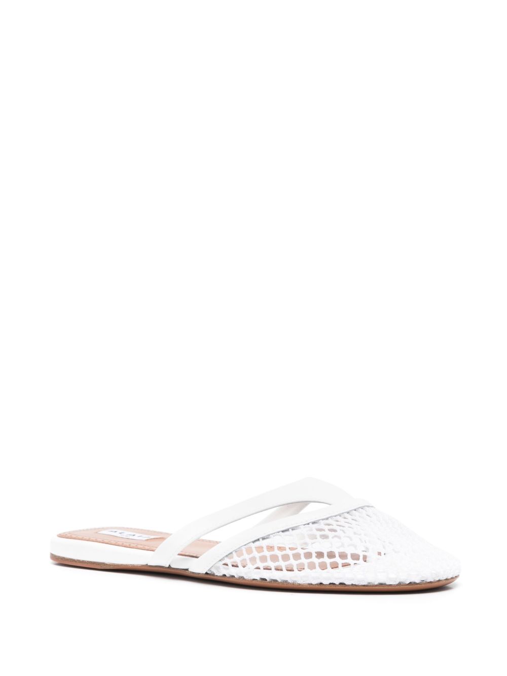 FISHNET THONG SANDALS