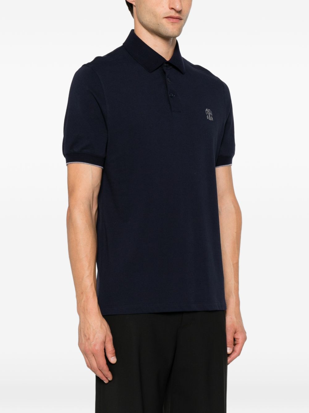 LOGO COTTON POLO SHIRT
