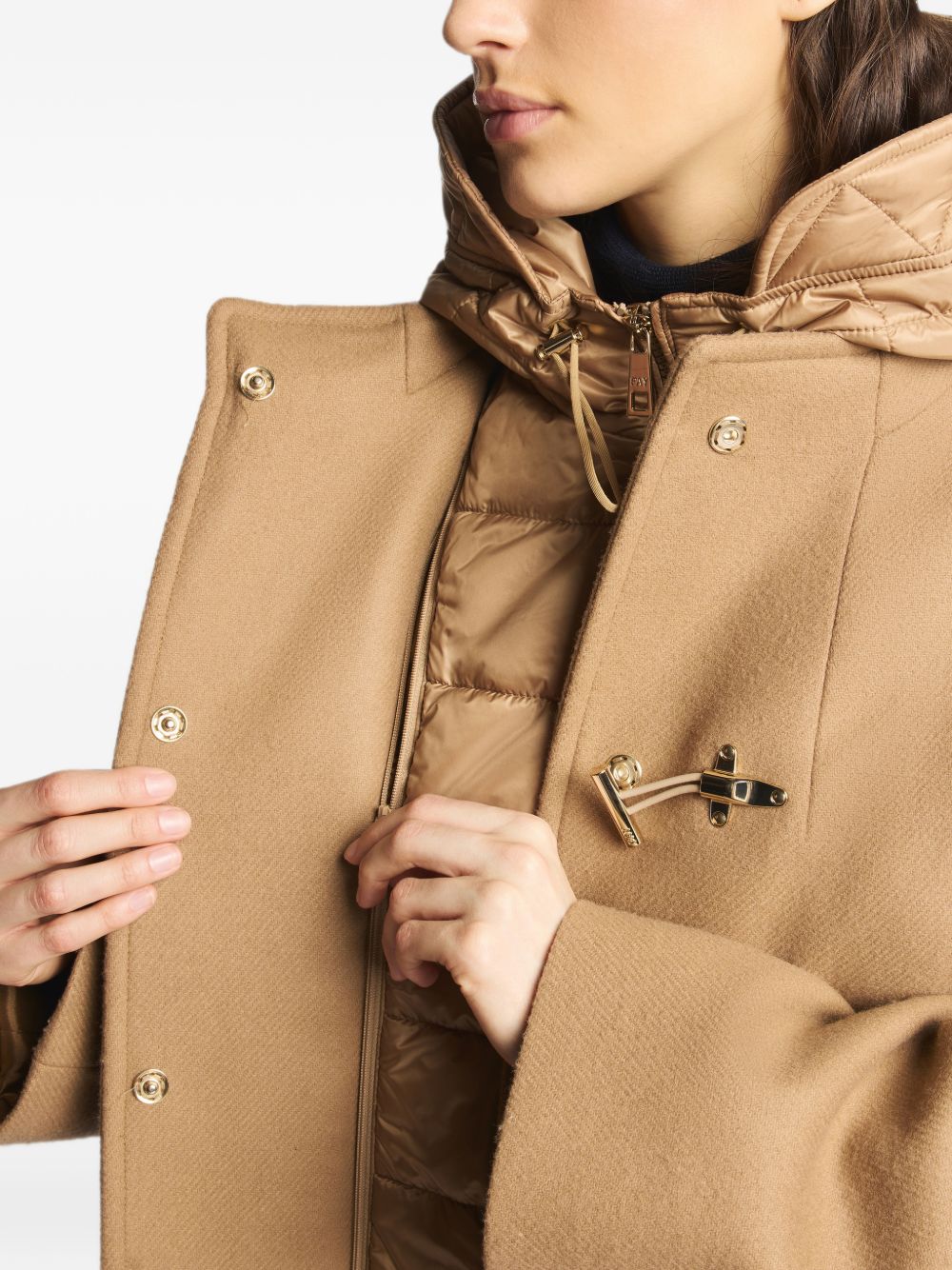 WOOL AND CASHMERE LONG COAT
