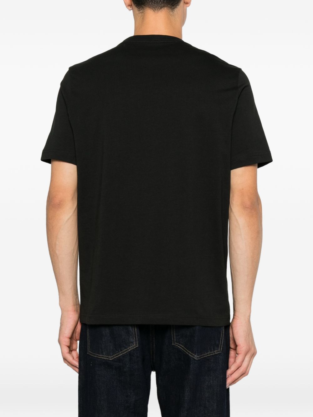 ZEBRA LOGO COTTON T-SHIRT