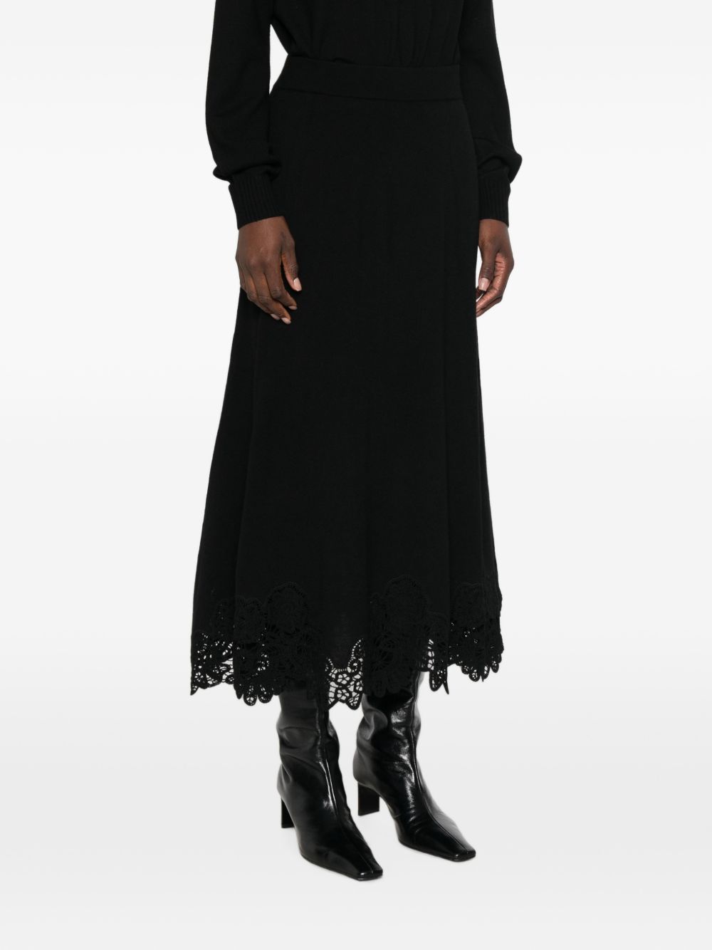 VALIANT WOOL LONG SKIRT