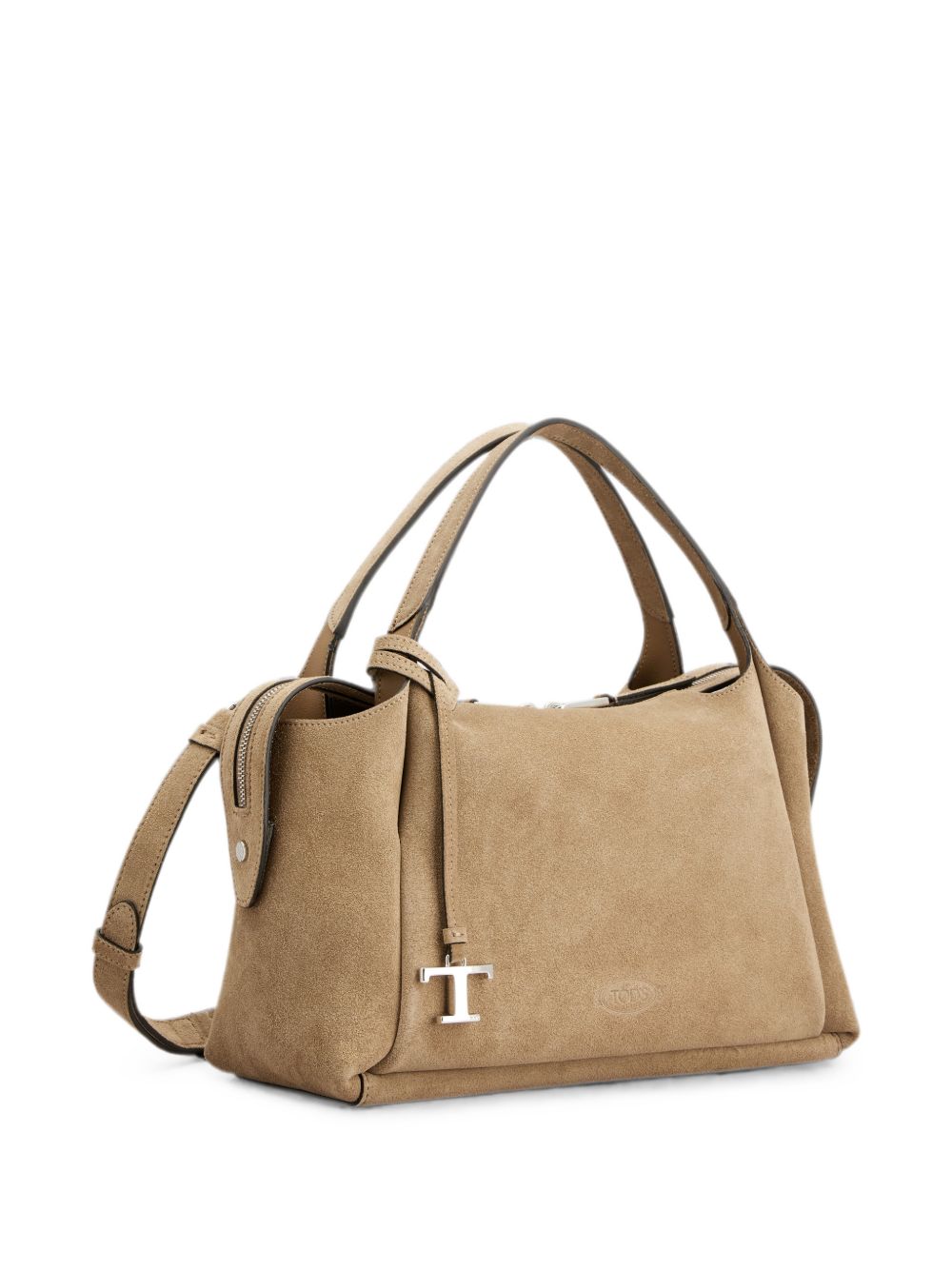 SUEDE LEATHER MEDIUM SHOULDER BAG