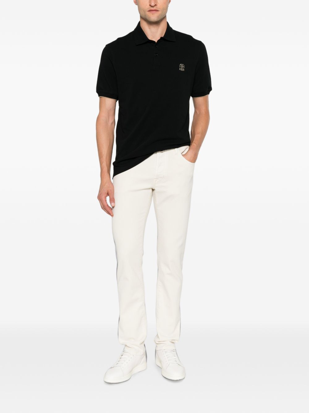 LOGO COTTON POLO SHIRT