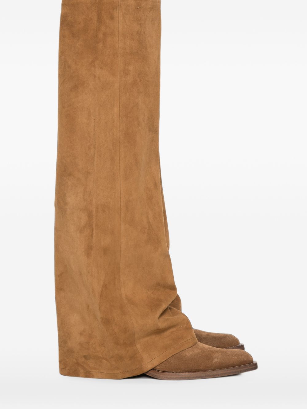 SUEDE LEATHER TROUSERS