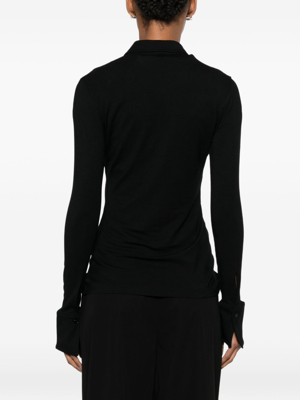 FITTED JERSEY SHIRT