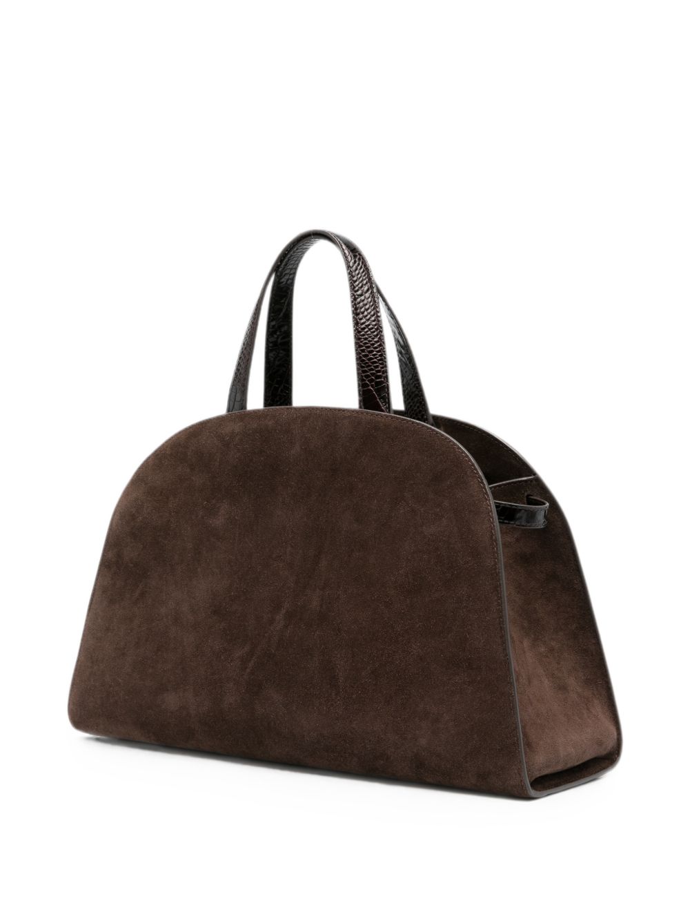ROMY SUEDE LEATHER BOSTON BAG