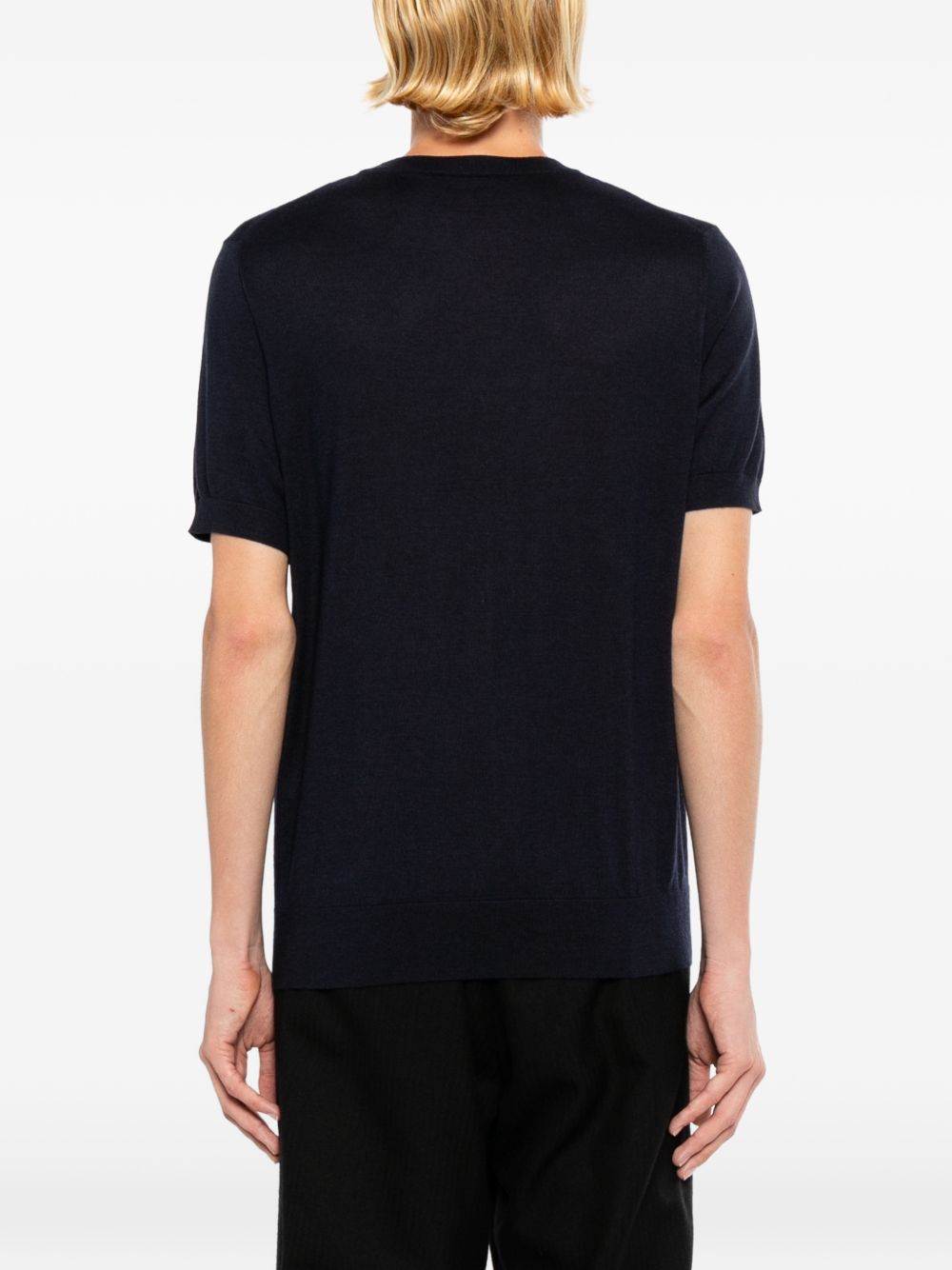 CASHMERE AND SILK BLEND T-SHIRT