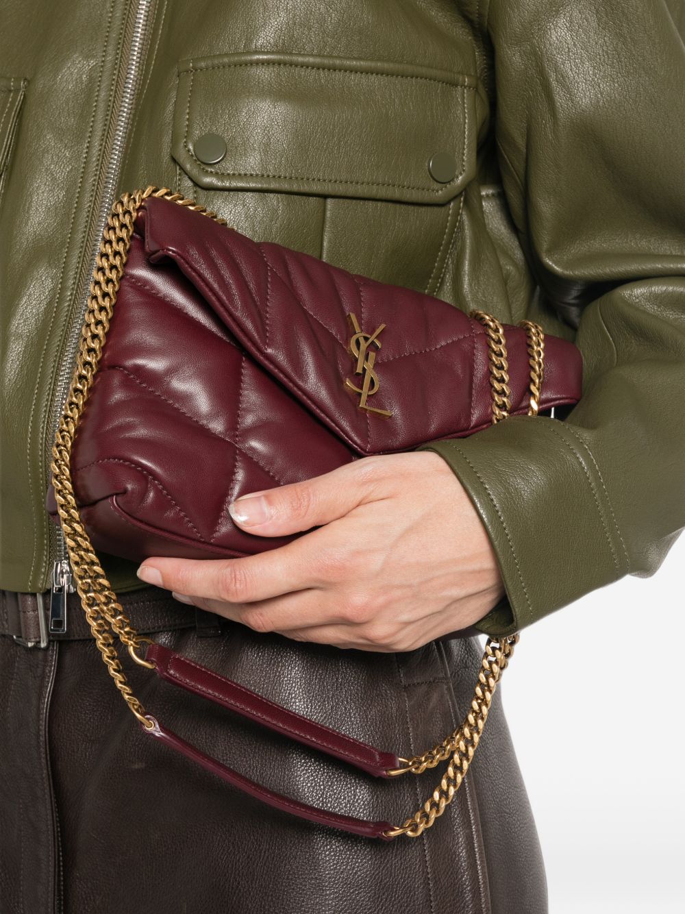 PUFFER TOY MINI LEATHER SHOULDER BAG