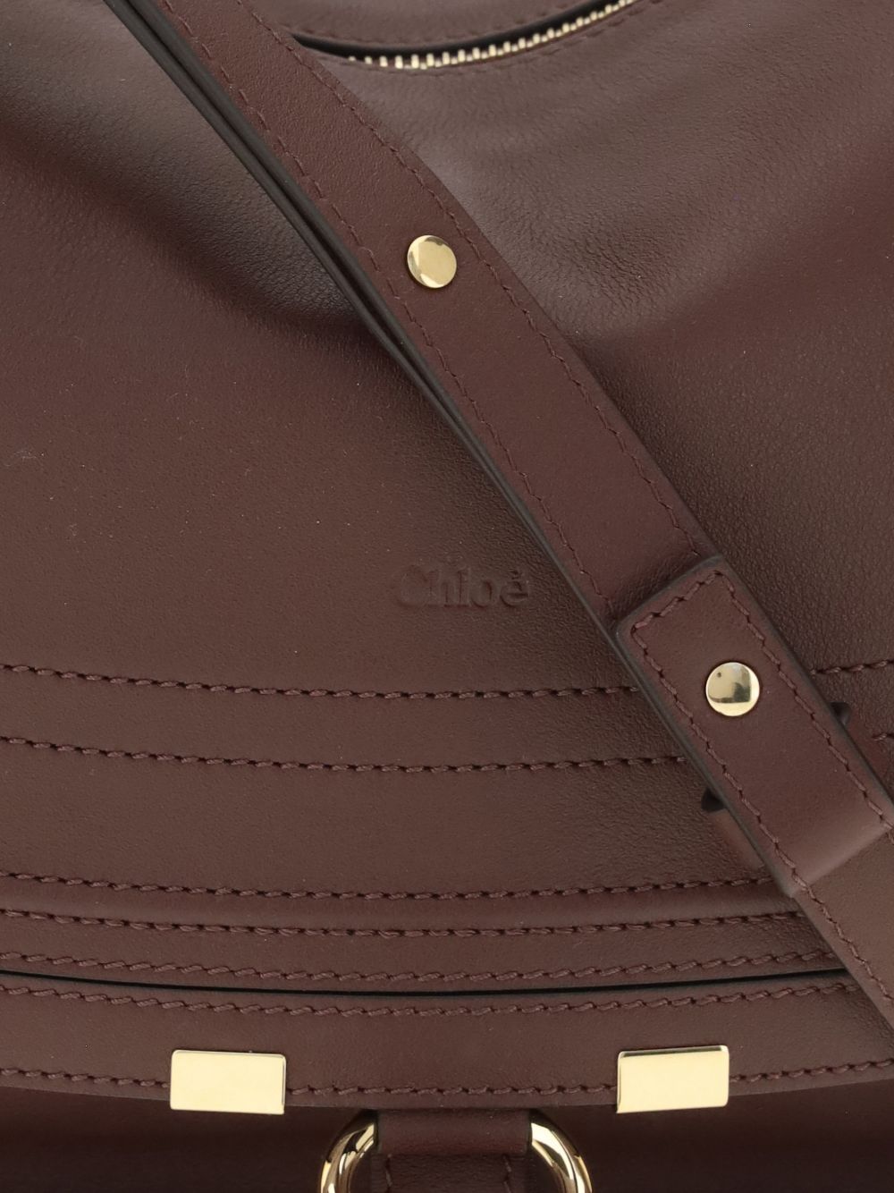 MARCIE SMALL LEATHER SHOULDER BAG