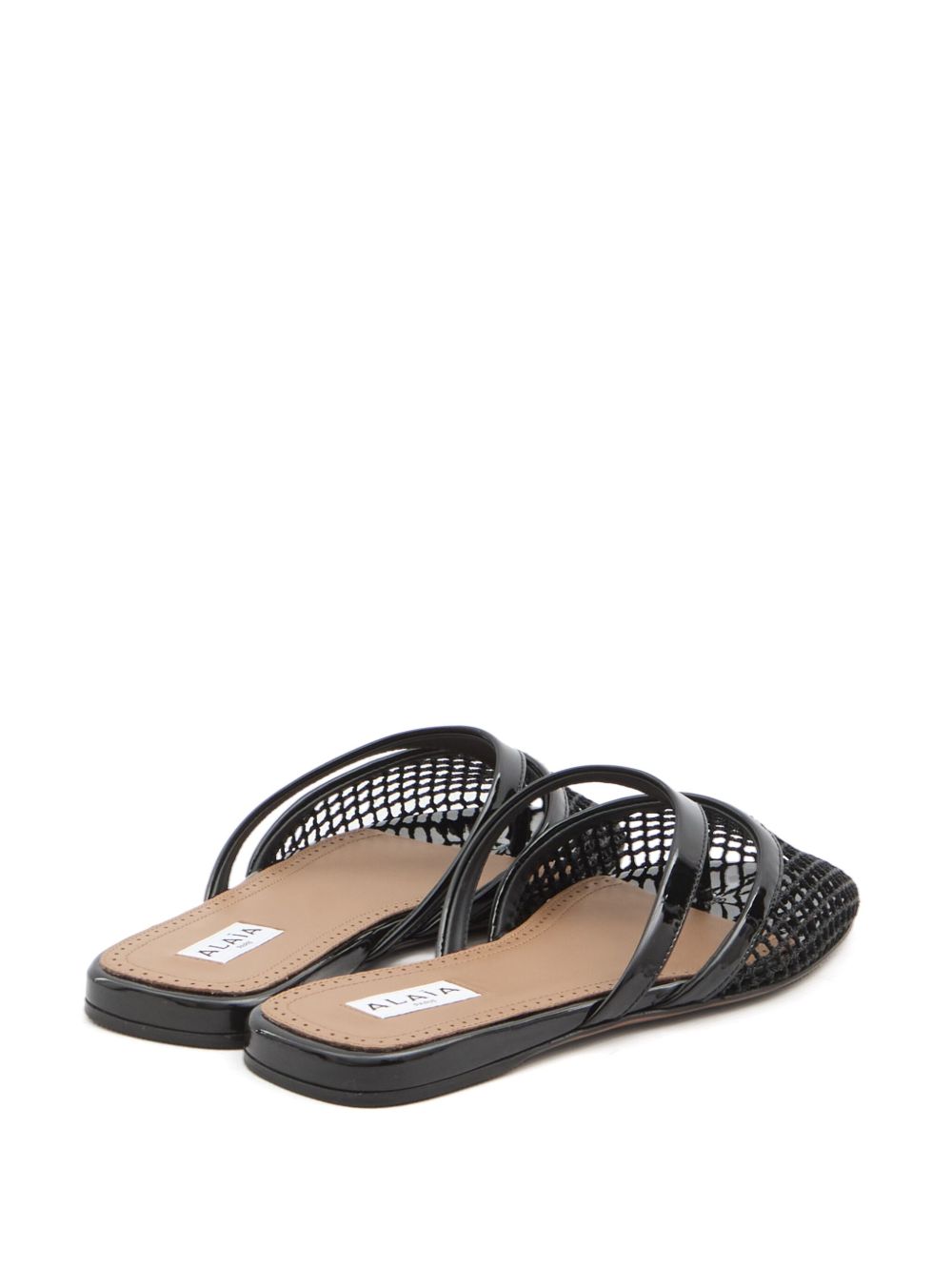 FISHNET THONG SANDALS