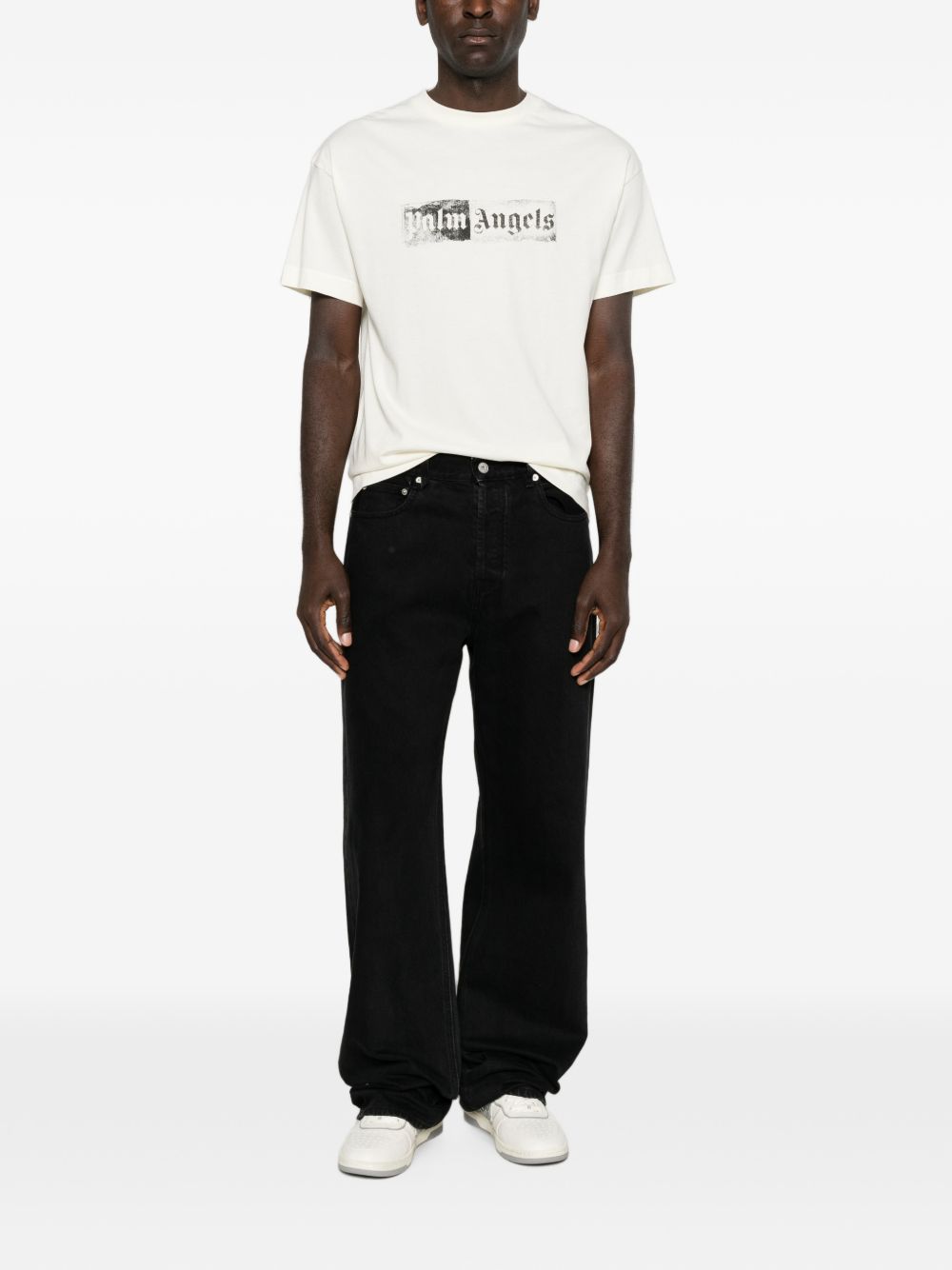 STAMP LOGO COTTON T-SHIRT