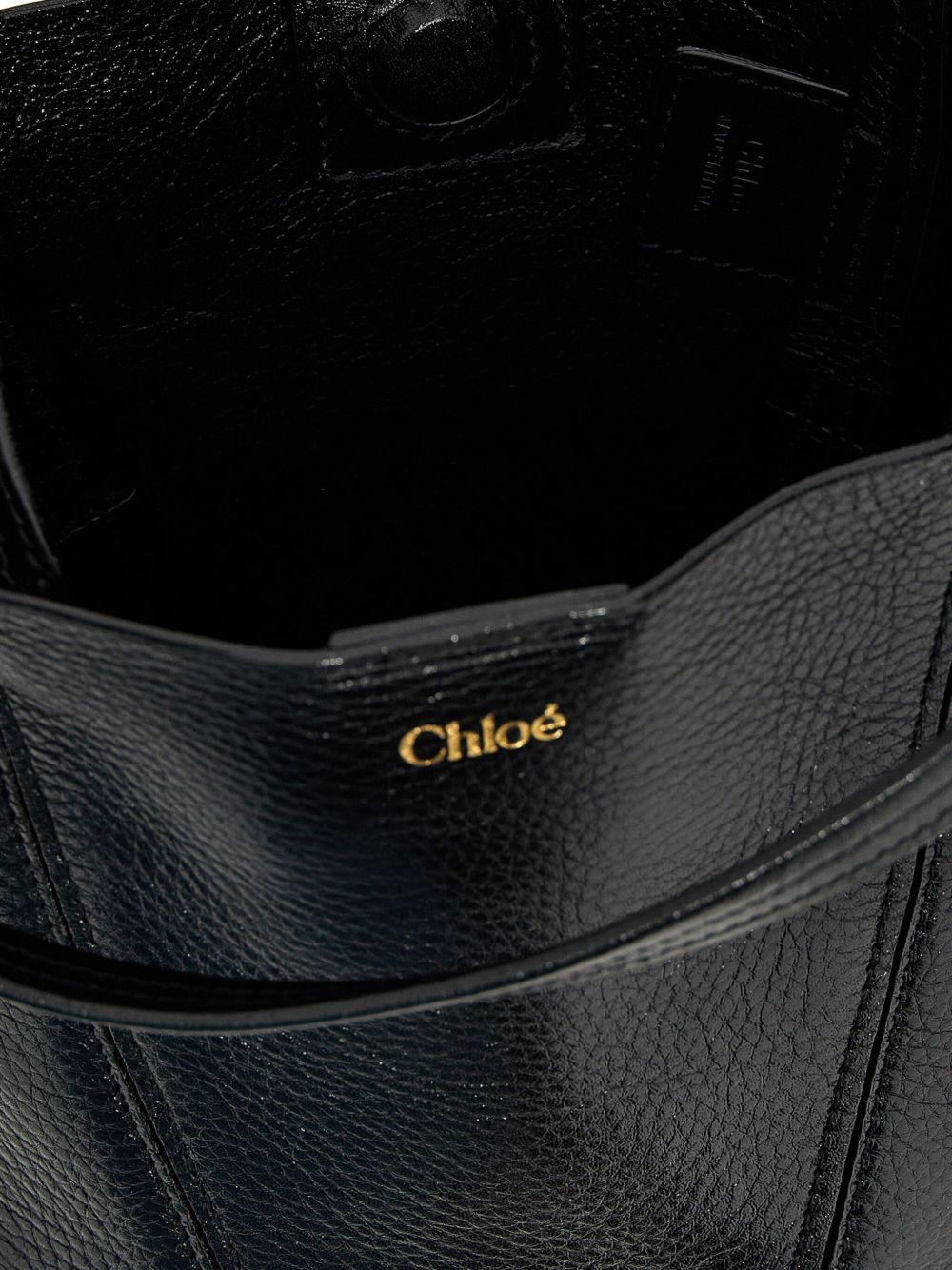 CHLOÉ SPIN SMALL LEATHER TOTE