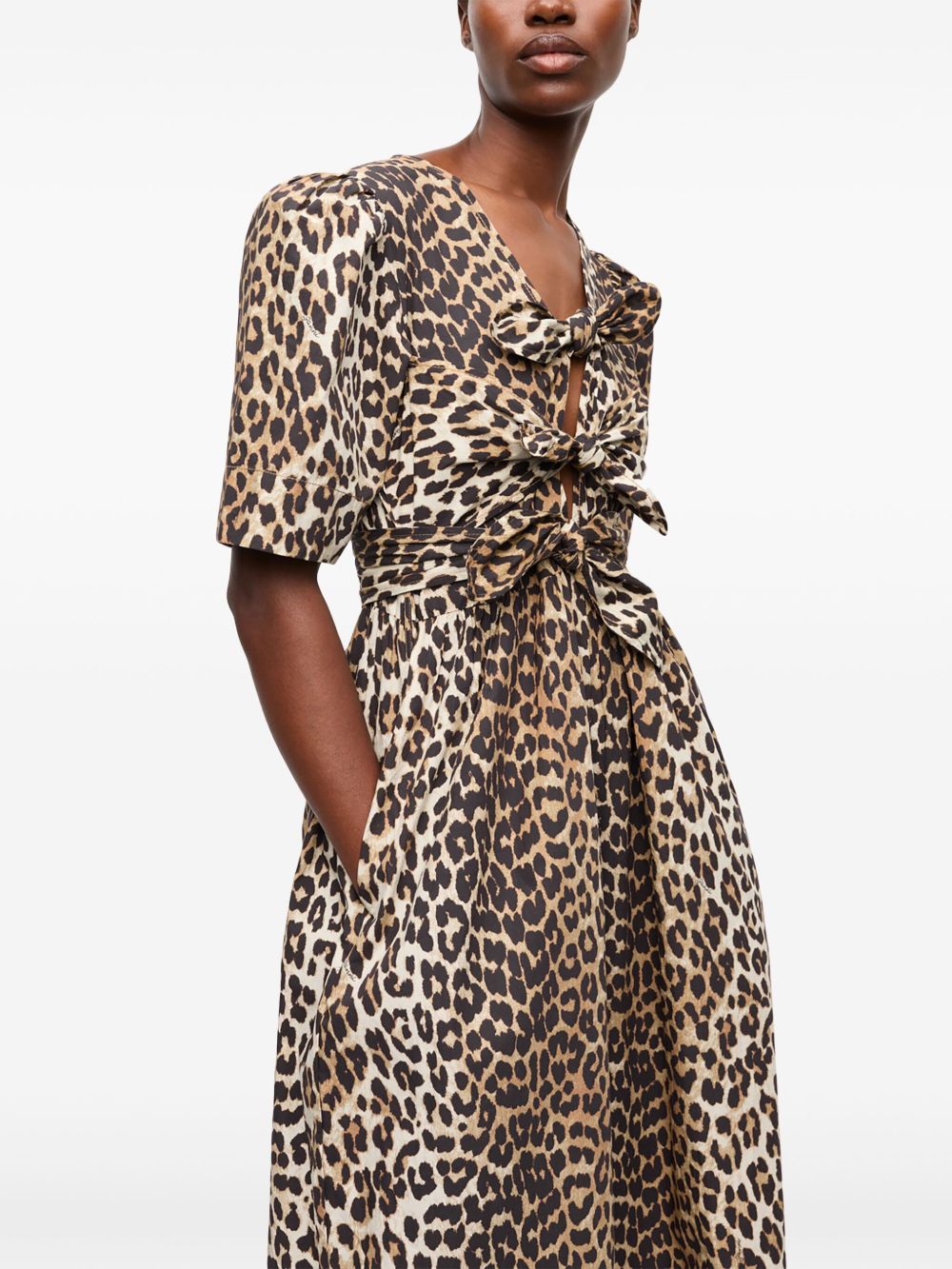 ORGANIC COTTON MIDI DRESS
