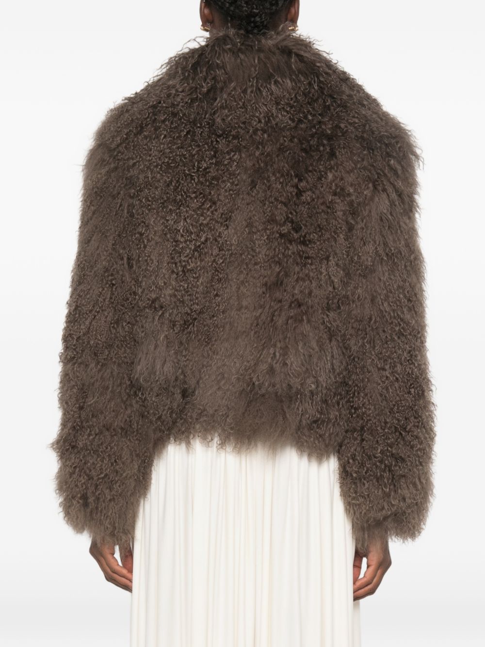 SHEARLING-EFFECT JACKET