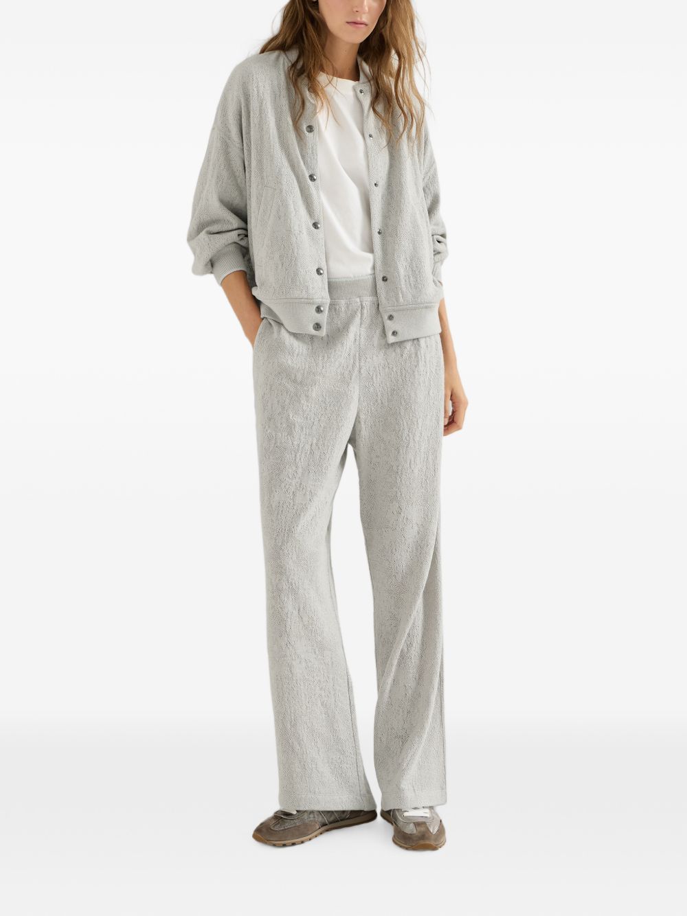 WOOL BLEND TROUSERS