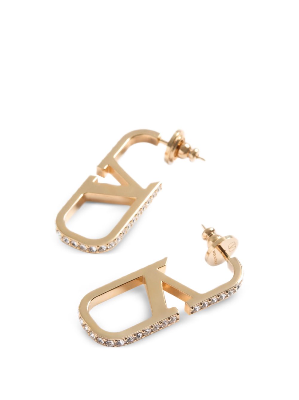 VLOGO SIGNATURE STRASS EARRINGS