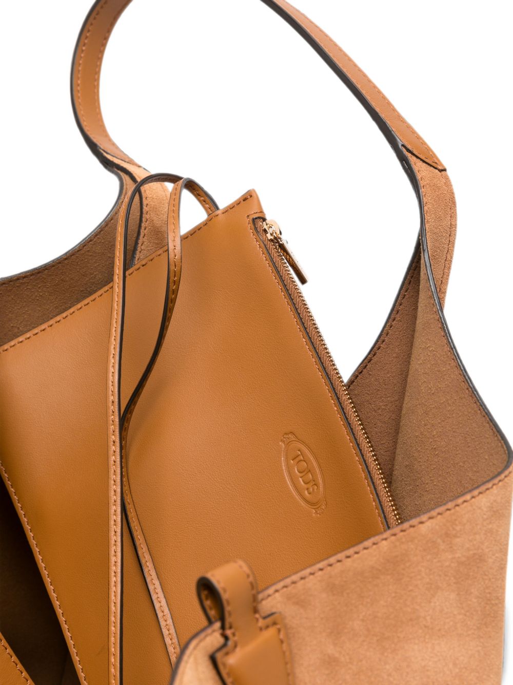 T TIMELESS MEDIUM LEATHER TOTE BAG