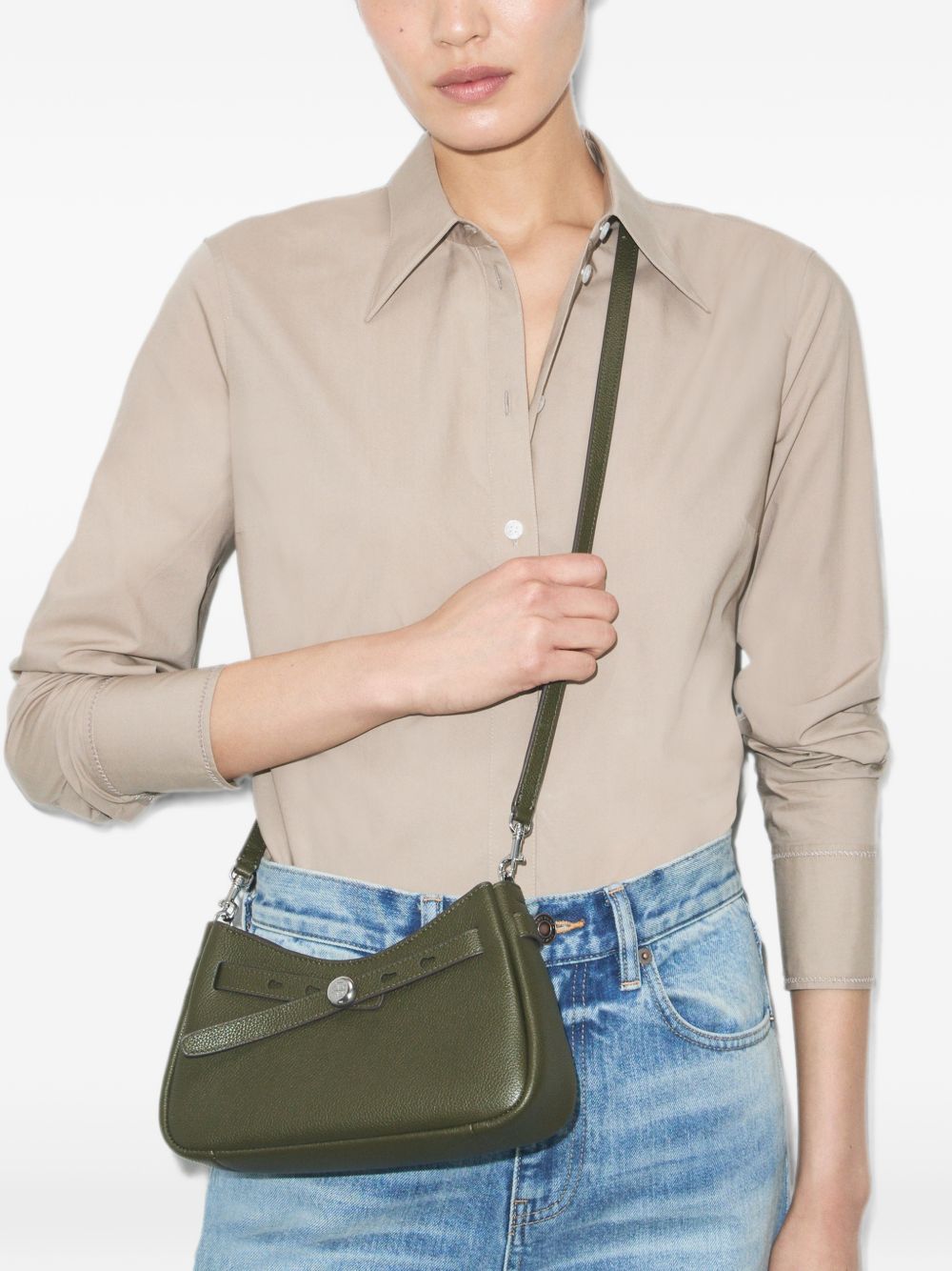 ROMY LEATHER CROSSBODY BAG