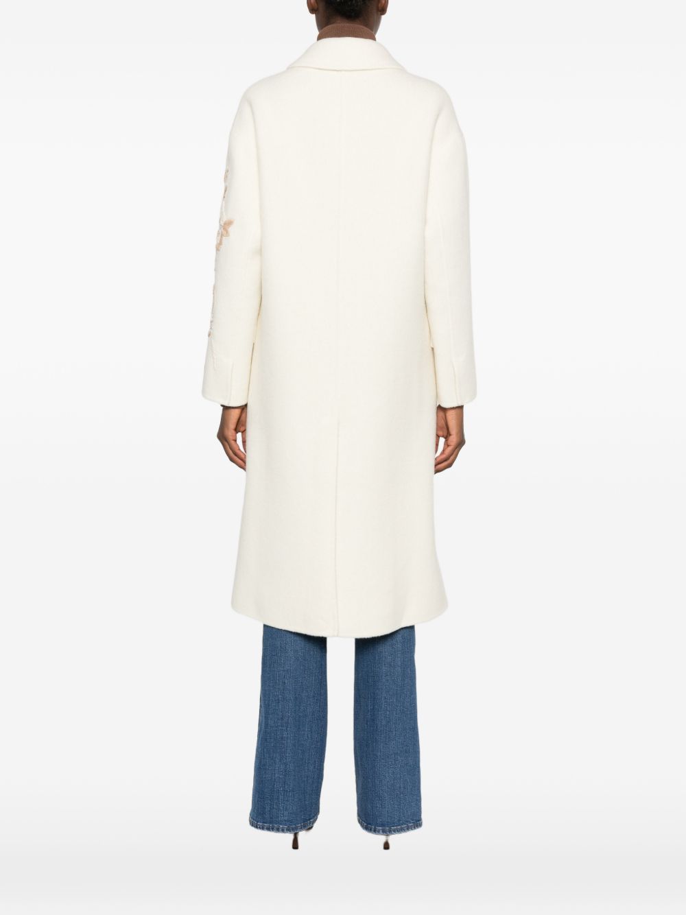 WOOL DOUBLE-BREASTED COAT