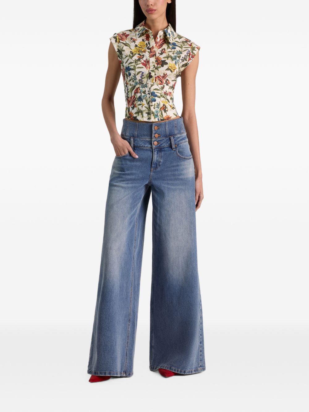 PRINTED COTTON SHIRT