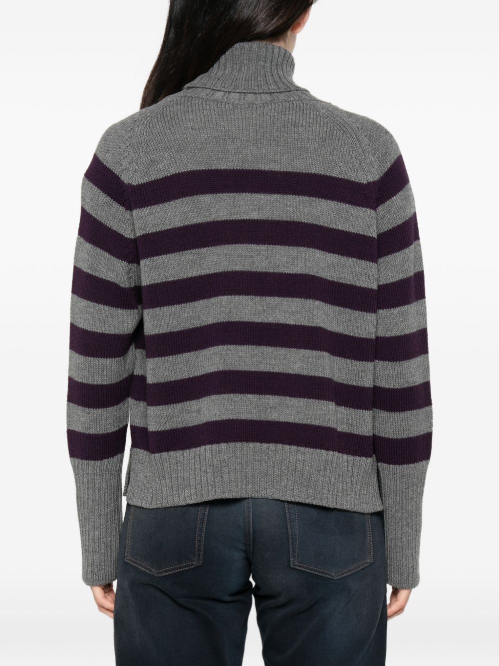 WOOL TURTLE-NECK SWEATER