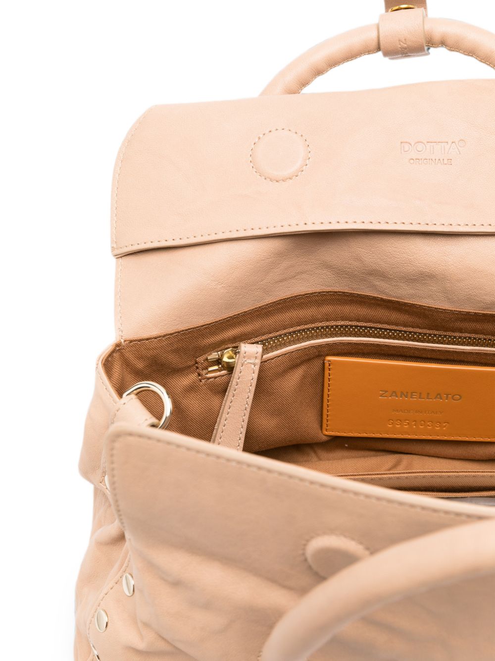 DOTTA OFFICINA SMALL LEATHER HANDBAG