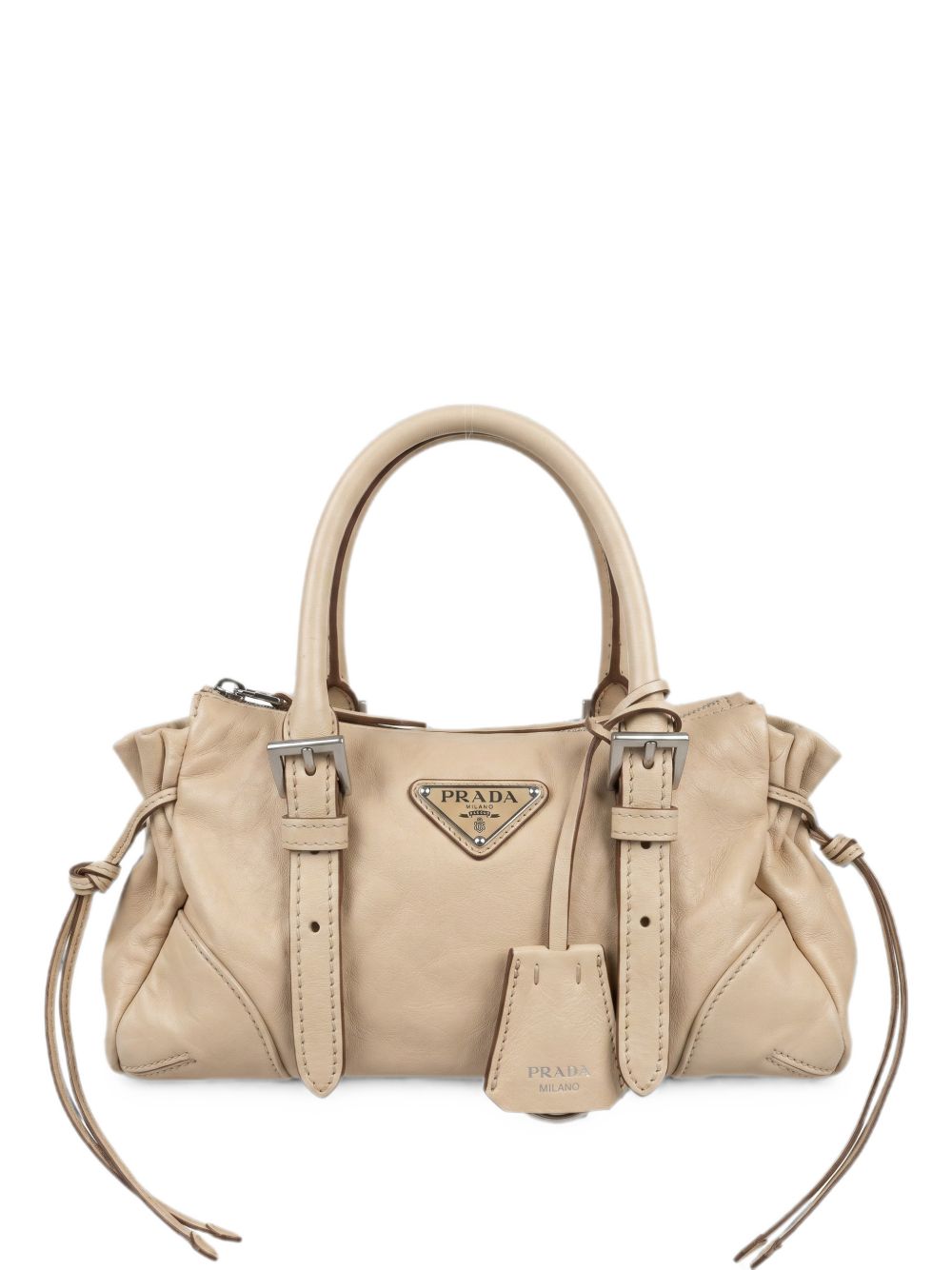 PRADA KARIN SMALL LEATHER HANDBAG