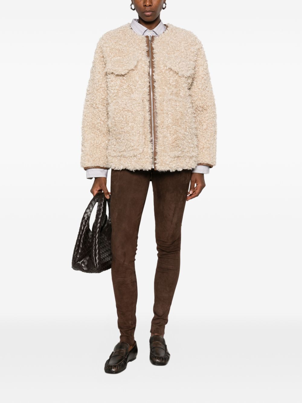MOE FAUX FUR JACKET