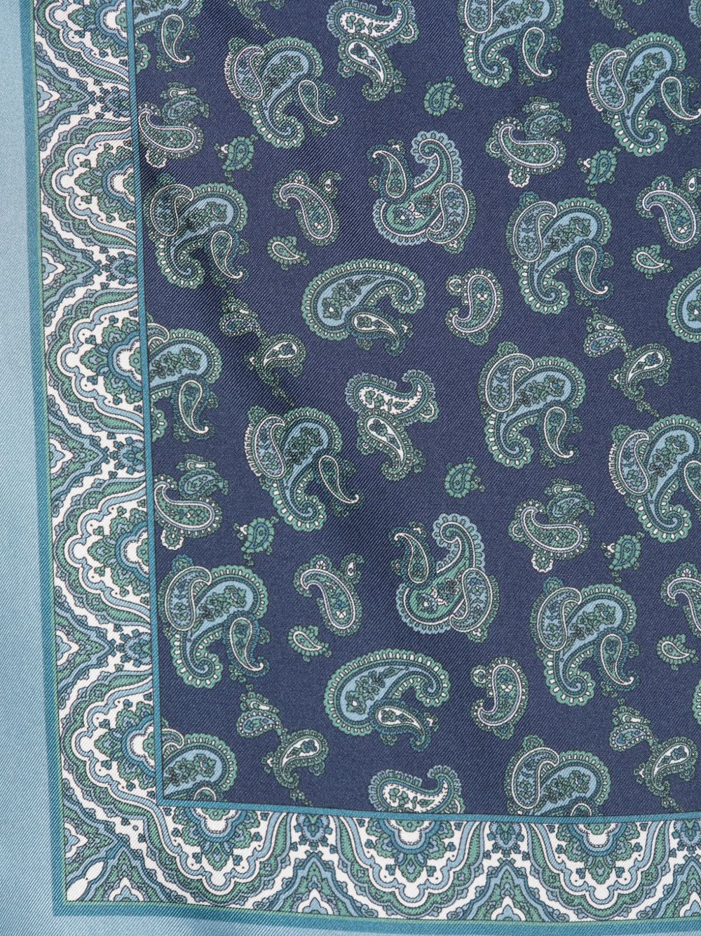 PRINTED SILK POCKET SQUARE