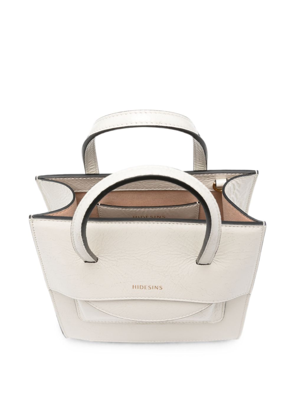 POCKET LEATHER HANDBAG
