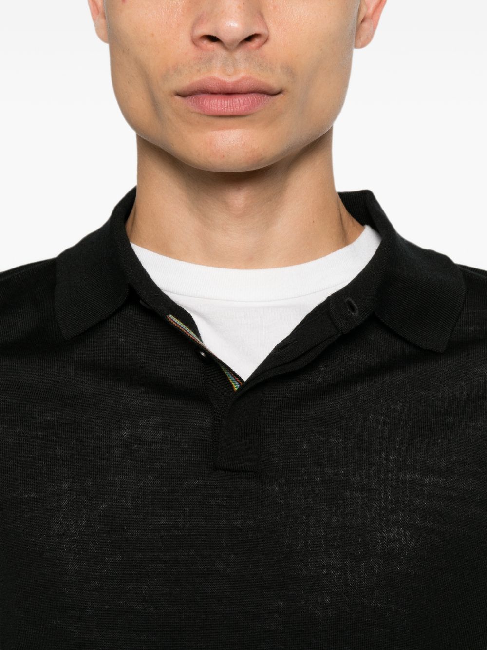 WOOL POLO SHIRT