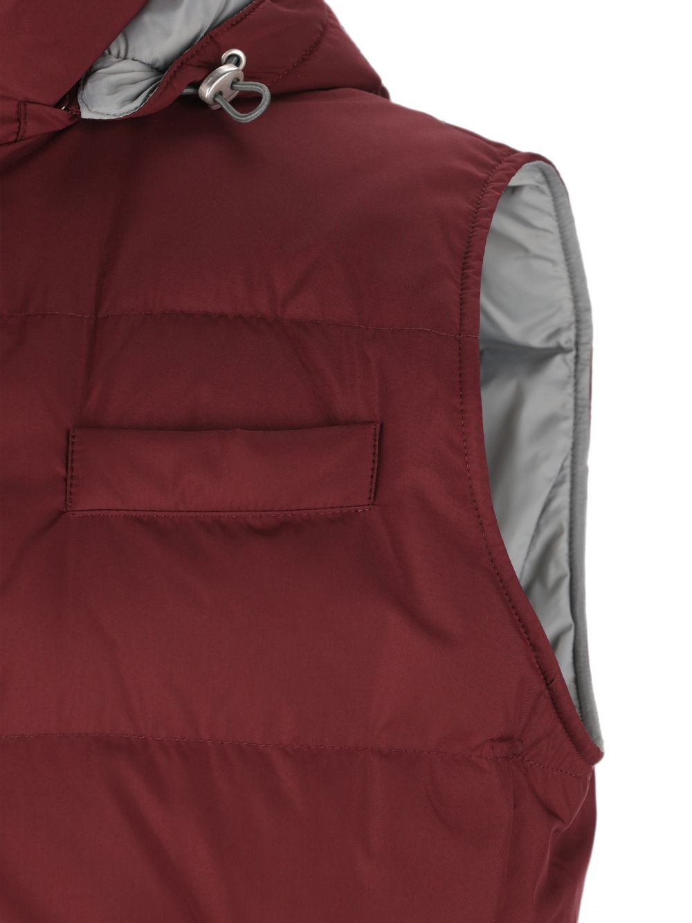 HOODED DOWN VEST