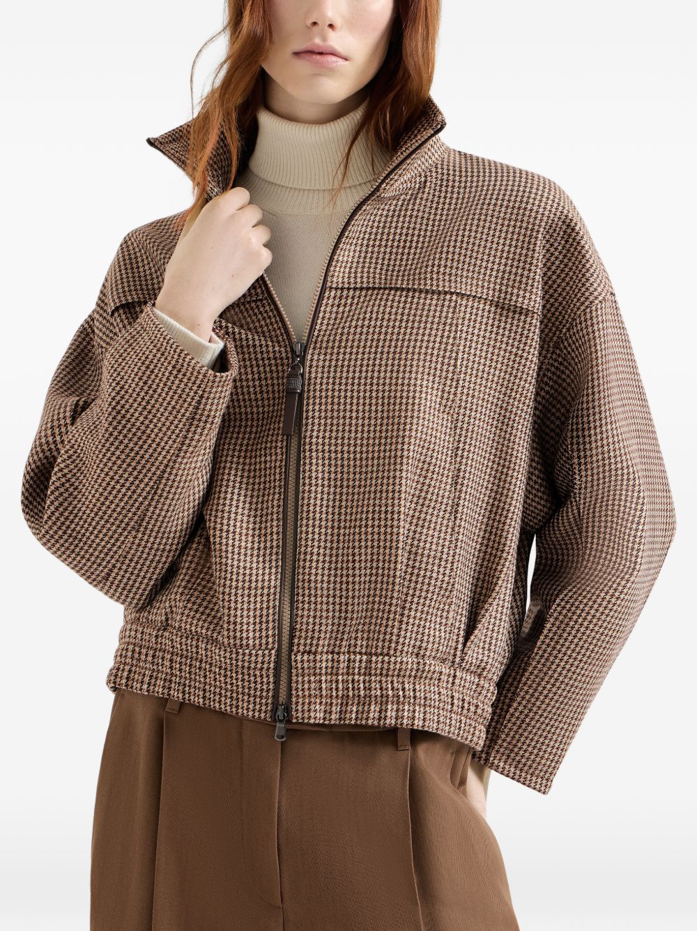 WOOL BLOUSON JACKET