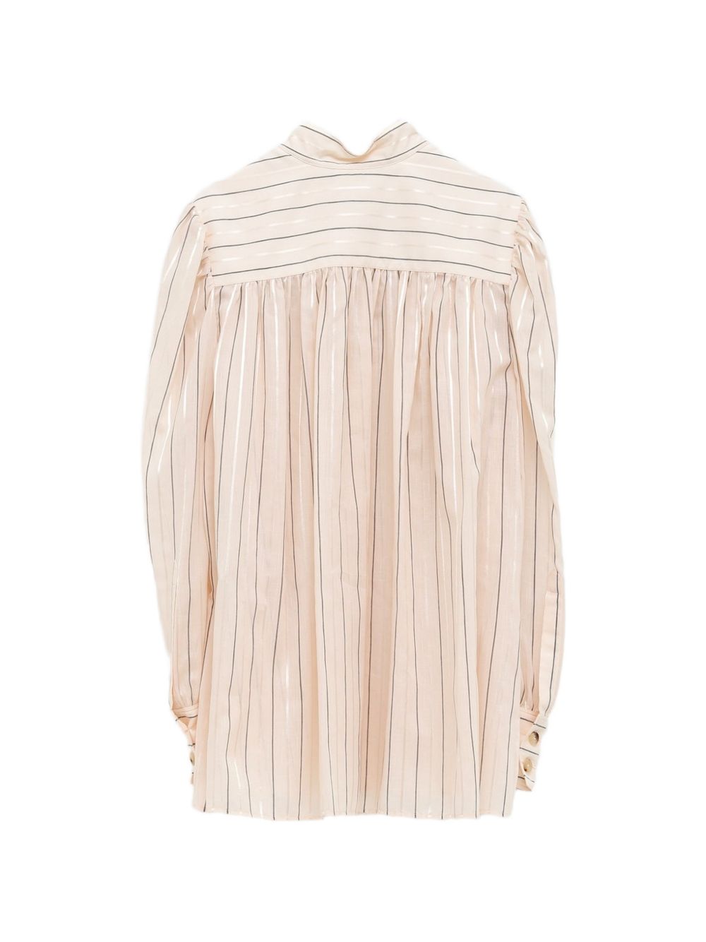 STRIPED SILK SHIRT