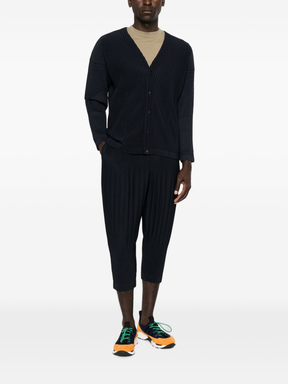 PLEATED TROUSERS