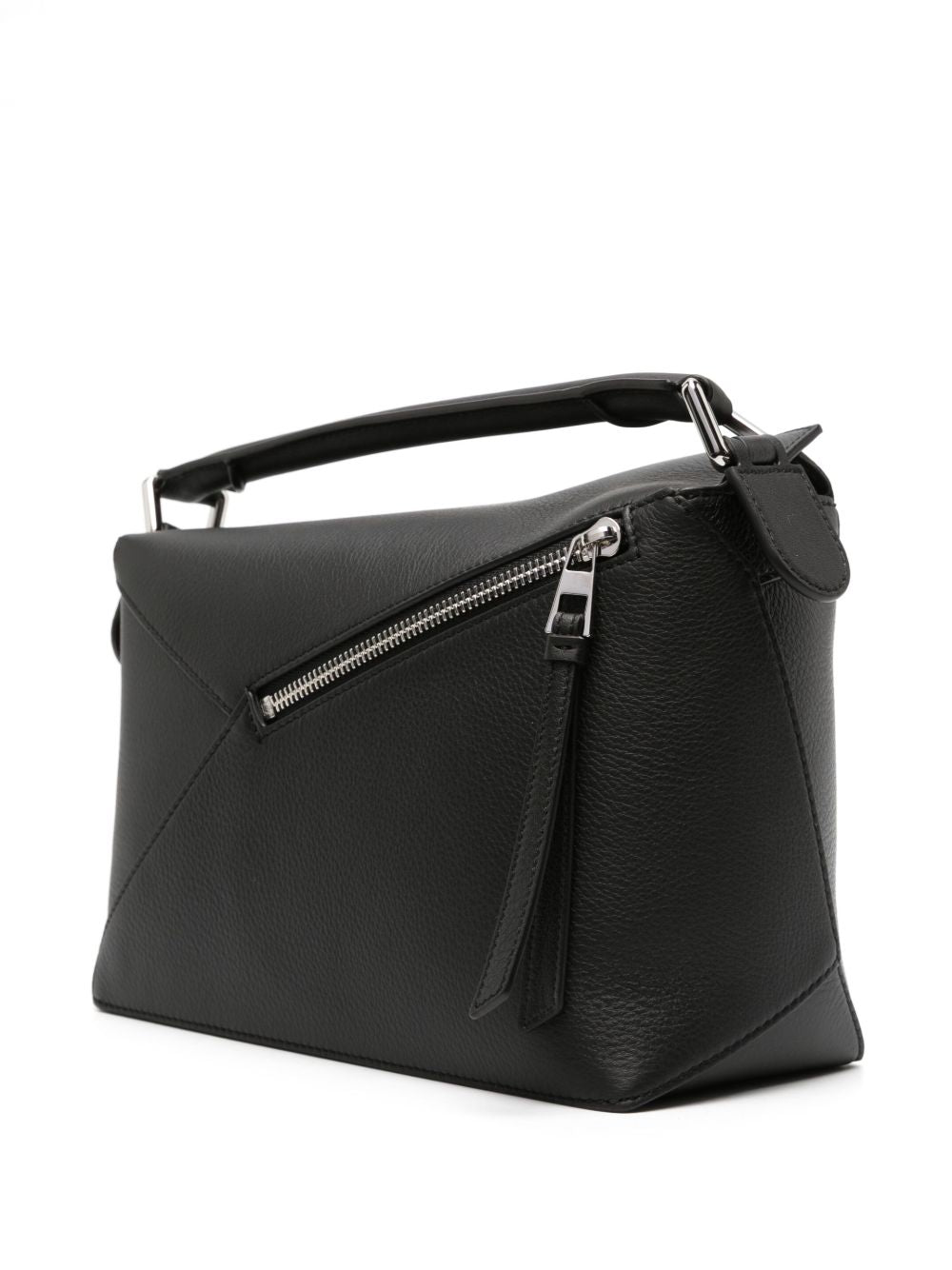 PUZZLE EDGE SMALL LEATHER HANDBAG