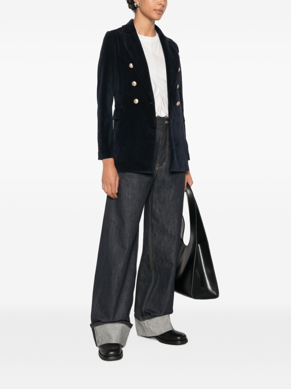 COTTON DOUBLE-BREASTED JACKET