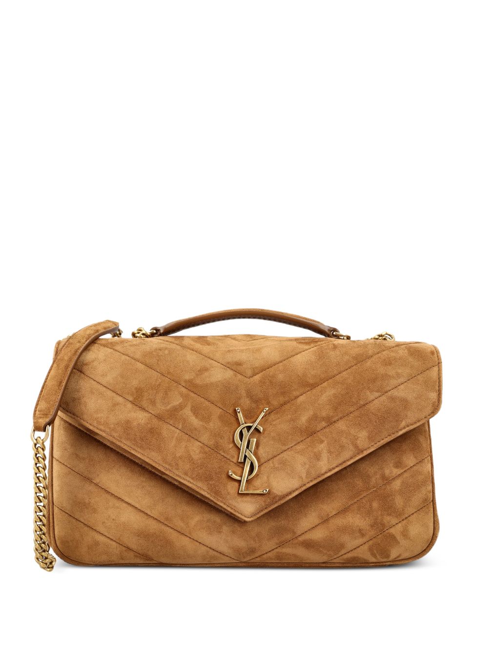 LOULOU MEDIUM LEATHER SHOULDER BAG