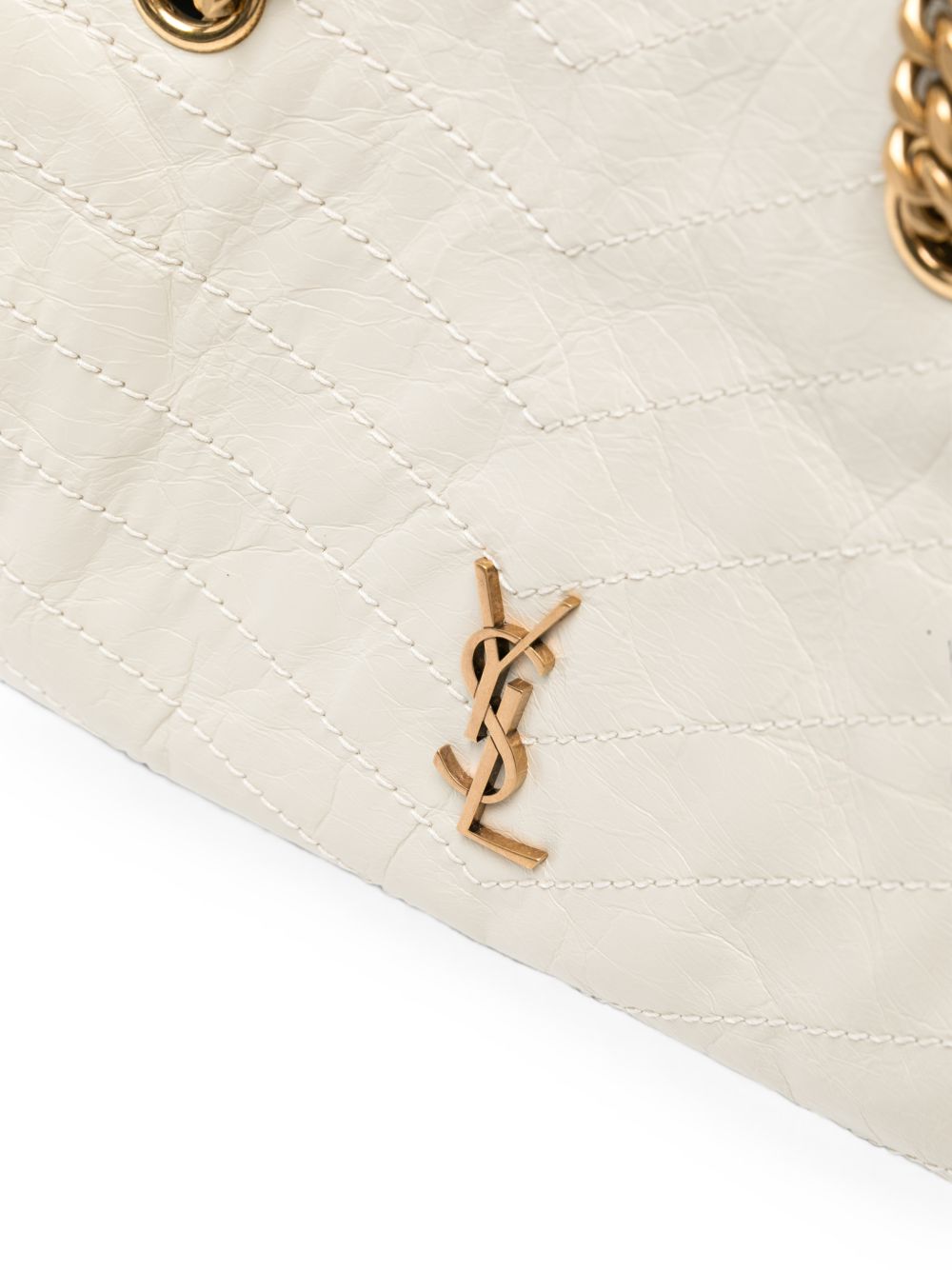 NIKI SMALL LEATHER TOTE BAG
